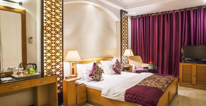 Hotel Emperor Palms Nueva Delhi Exterior foto